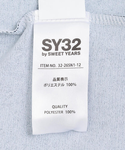 SY32 by SWEET YEARS GRADATION LOGO 長袖T恤