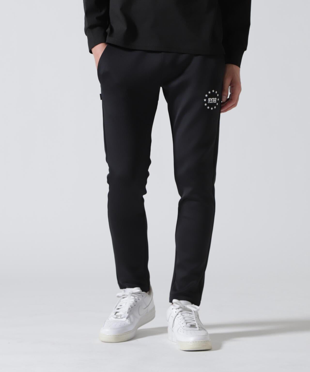 雙層針織 哥特字母LOGO 褲子 DOUBLE KNIT GOTHIC LOGO PA