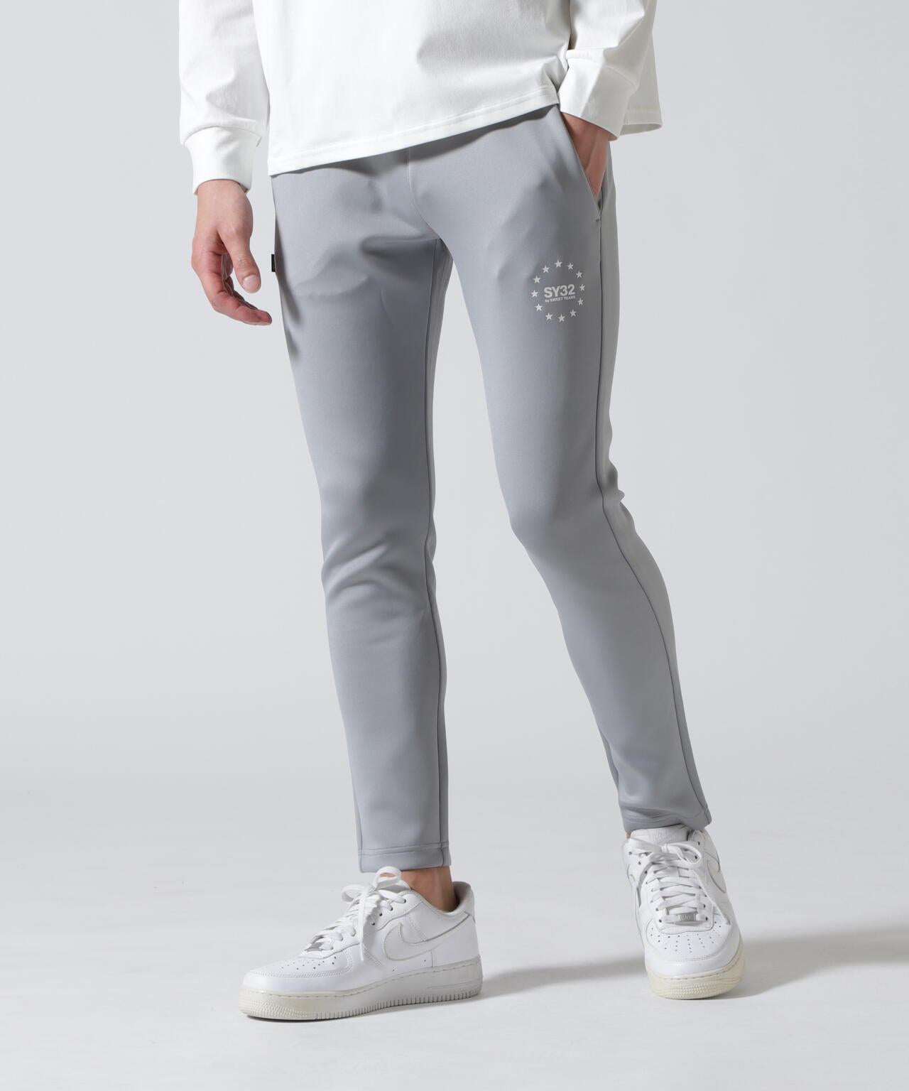 雙層針織 哥特字母LOGO 褲子 DOUBLE KNIT GOTHIC LOGO PA