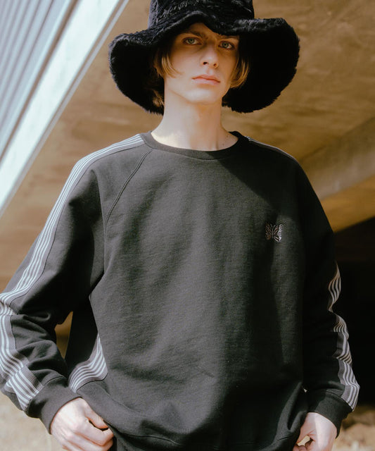 TRACK CREW NECK - COTTON JERSEY 圓領棉質上衣