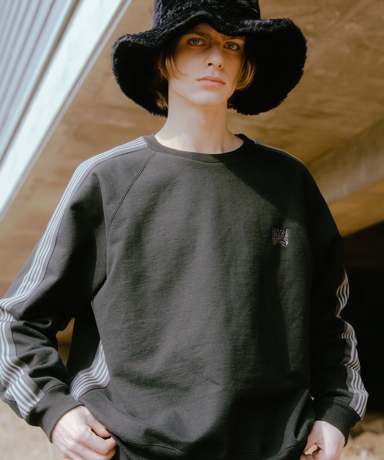 TRACK CREW NECK - COTTON JERSEY 圓領棉質上衣