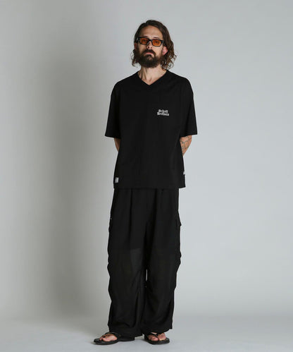 CHIFFON CARGO PANTS 雪紡工裝褲