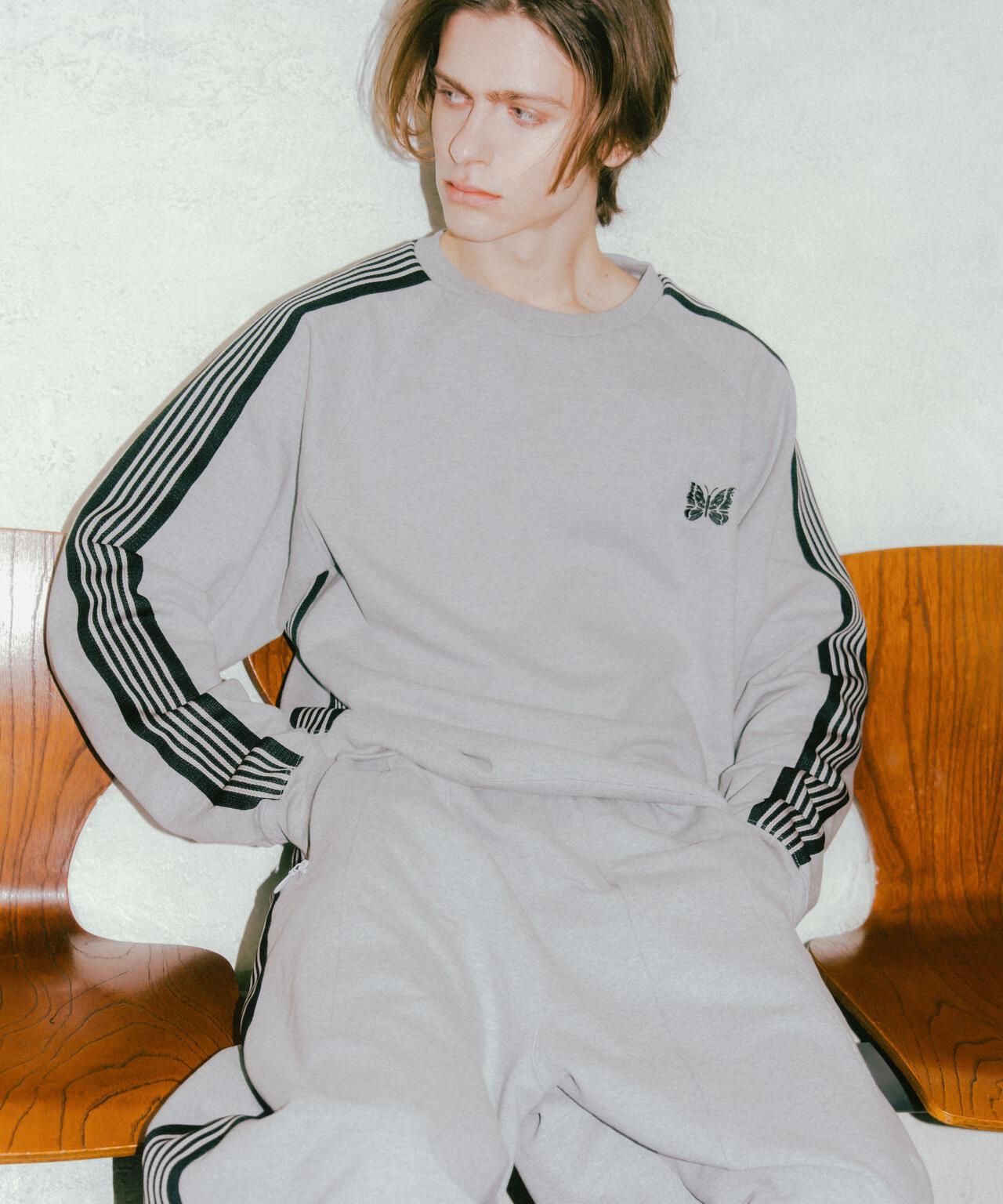 TRACK CREW NECK - COTTON JERSEY 圓領棉質上衣