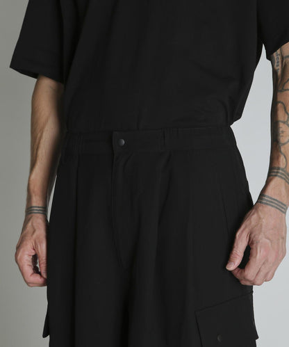 CHIFFON CARGO PANTS 雪紡工裝褲