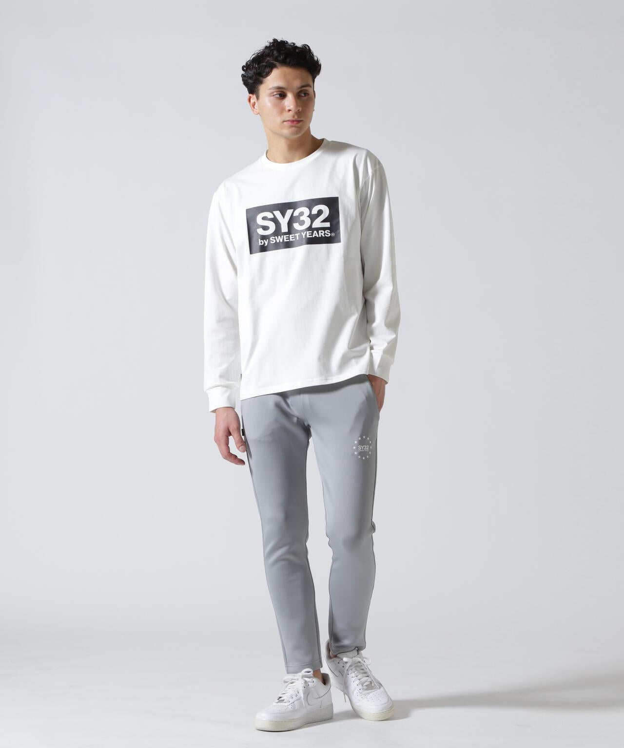雙層針織 哥特字母LOGO 褲子 DOUBLE KNIT GOTHIC LOGO PA