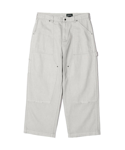 HEMP WASHED DOUBLE KNEE 褲子