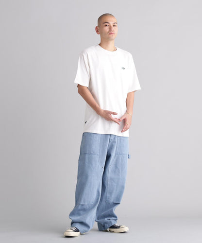 HEMP WASHED DOUBLE KNEE 褲子