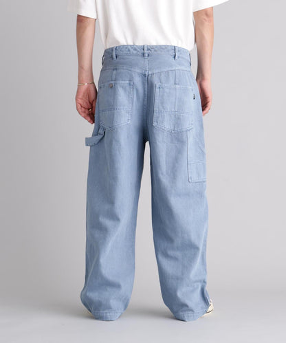 HEMP WASHED DOUBLE KNEE 褲子