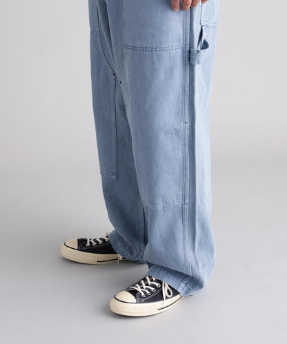 HEMP WASHED DOUBLE KNEE 褲子