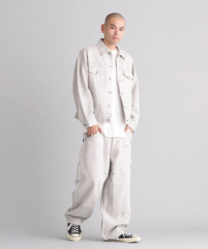 HEMP WASHED DOUBLE KNEE 褲子