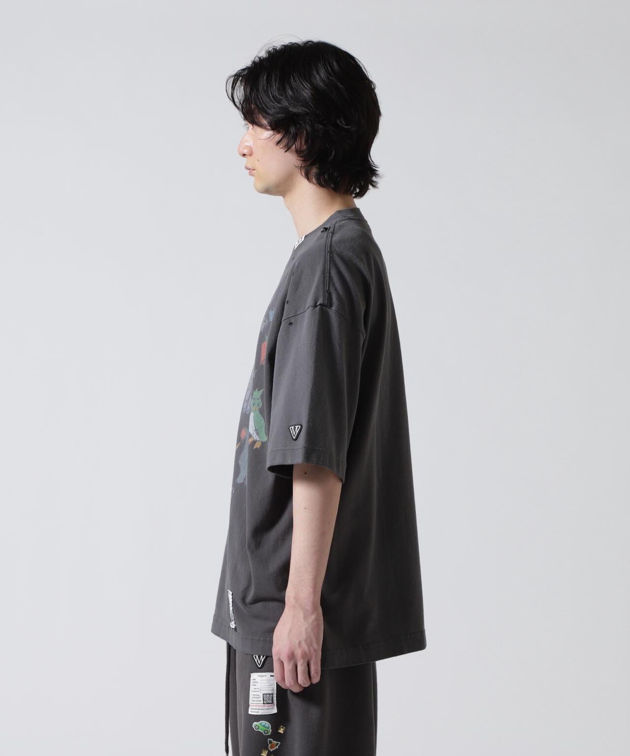 Maison MIHARAYASUHIRO メゾン ミハラヤスヒロ 塗鴉圖案 KIDS DOODLE TEE 兒童T恤