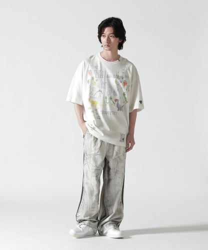 Maison MIHARAYASUHIRO メゾン ミハラヤスヒロ 塗鴉圖案 KIDS DOODLE TEE 兒童T恤