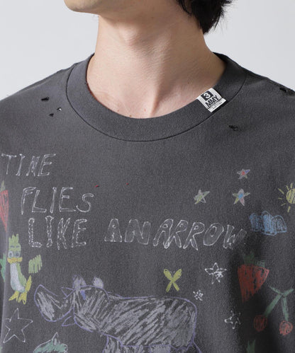 Maison MIHARAYASUHIRO メゾン ミハラヤスヒロ 塗鴉圖案 KIDS DOODLE TEE 兒童T恤