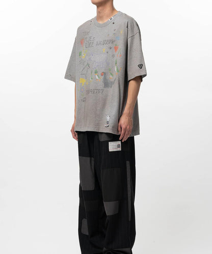 Maison MIHARAYASUHIRO メゾン ミハラヤスヒロ 塗鴉圖案 KIDS DOODLE TEE 兒童T恤