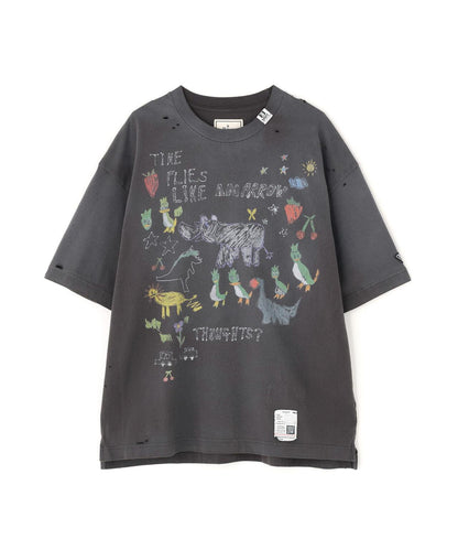 Maison MIHARAYASUHIRO メゾン ミハラヤスヒロ 塗鴉圖案 KIDS DOODLE TEE 兒童T恤