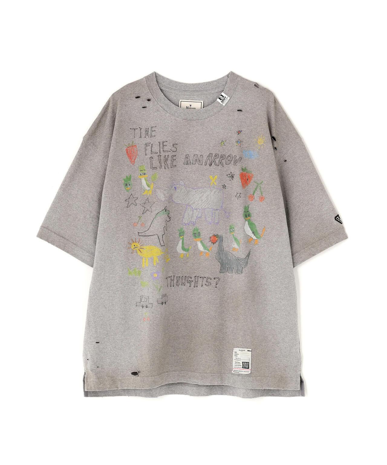 Maison MIHARAYASUHIRO メゾン ミハラヤスヒロ 塗鴉圖案 KIDS DOODLE TEE 兒童T恤