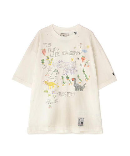 Maison MIHARAYASUHIRO メゾン ミハラヤスヒロ 塗鴉圖案 KIDS DOODLE TEE 兒童T恤