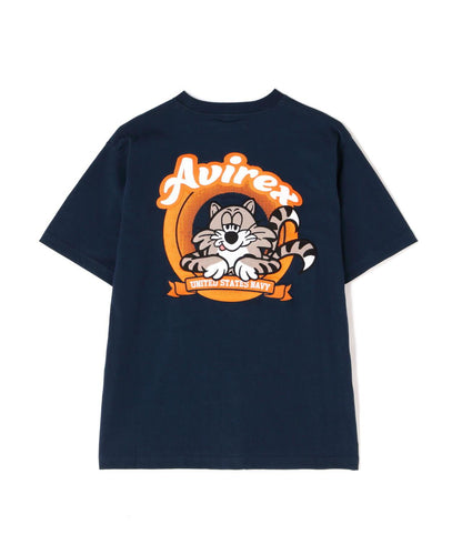 TOM CAT 刺繡圖案T恤 《&DEPOT限定》