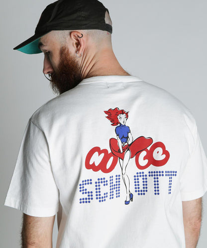 NICE Schott T-SHIRT 好球字樣T恤