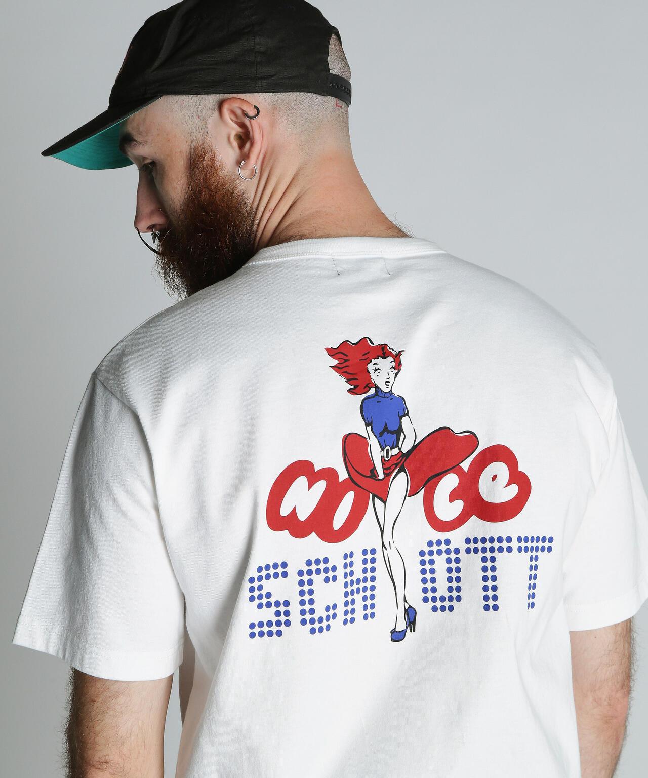 NICE Schott T-SHIRT 好球字樣T恤