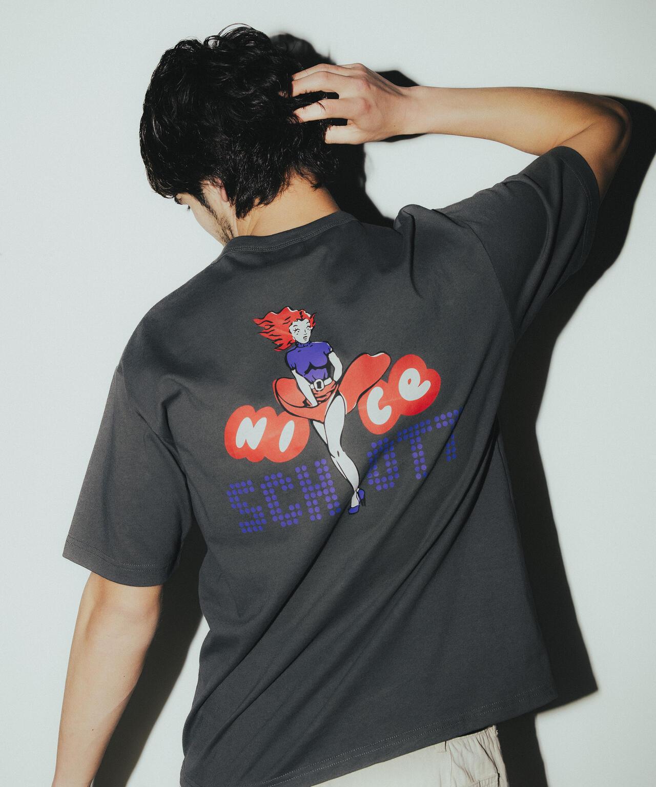 NICE Schott T-SHIRT 好球字樣T恤