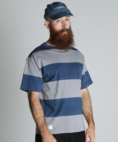 WIDE BORDER T-SHIRT 寬條紋 T恤