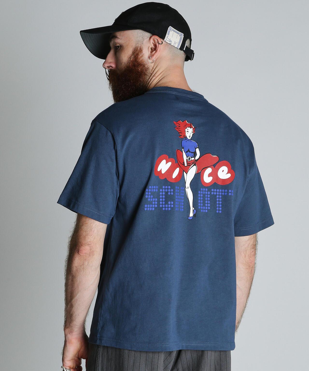 NICE Schott T-SHIRT 好球字樣T恤