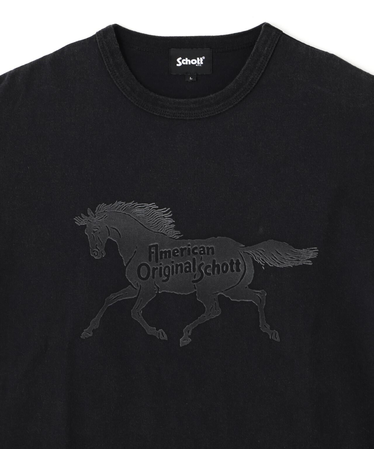 AMERICAN ORIGINAL HORSE T-SHIRT 馬圖案短袖T恤