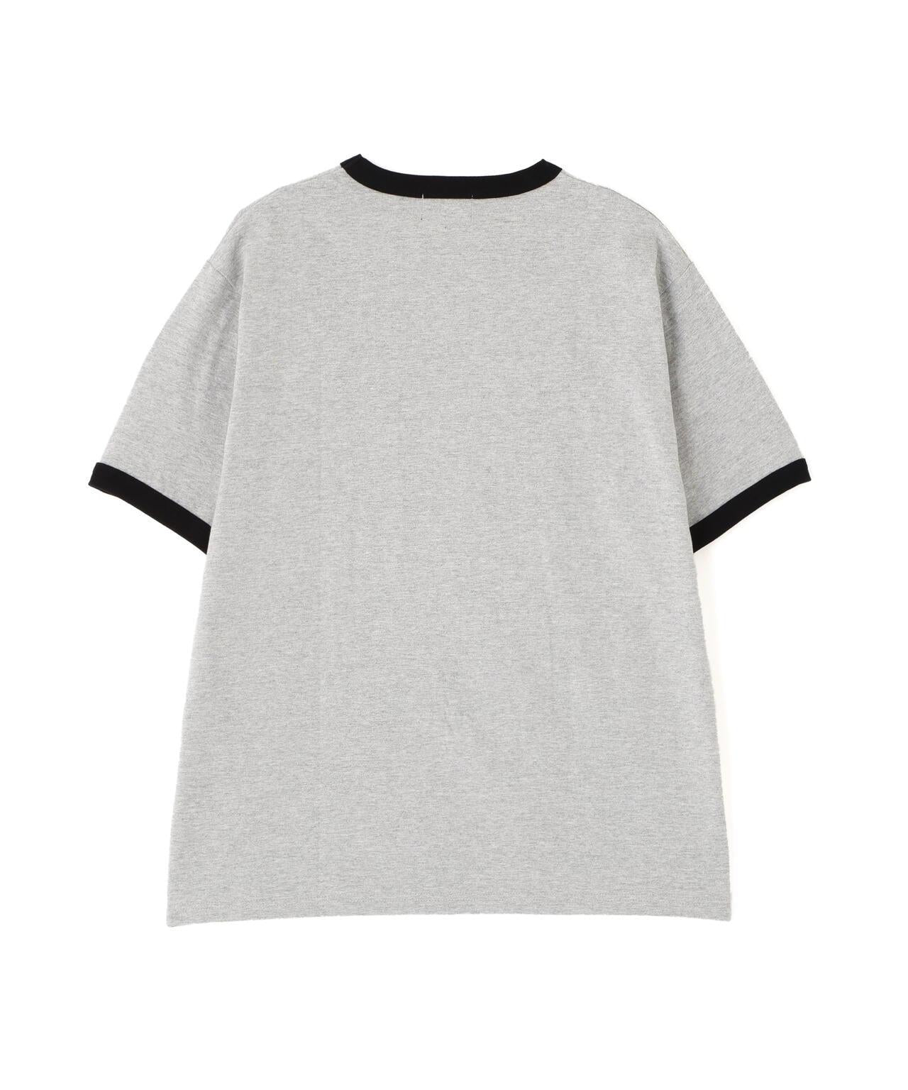 TRUST RUST RINGER T-SHIRT 撞色領T恤