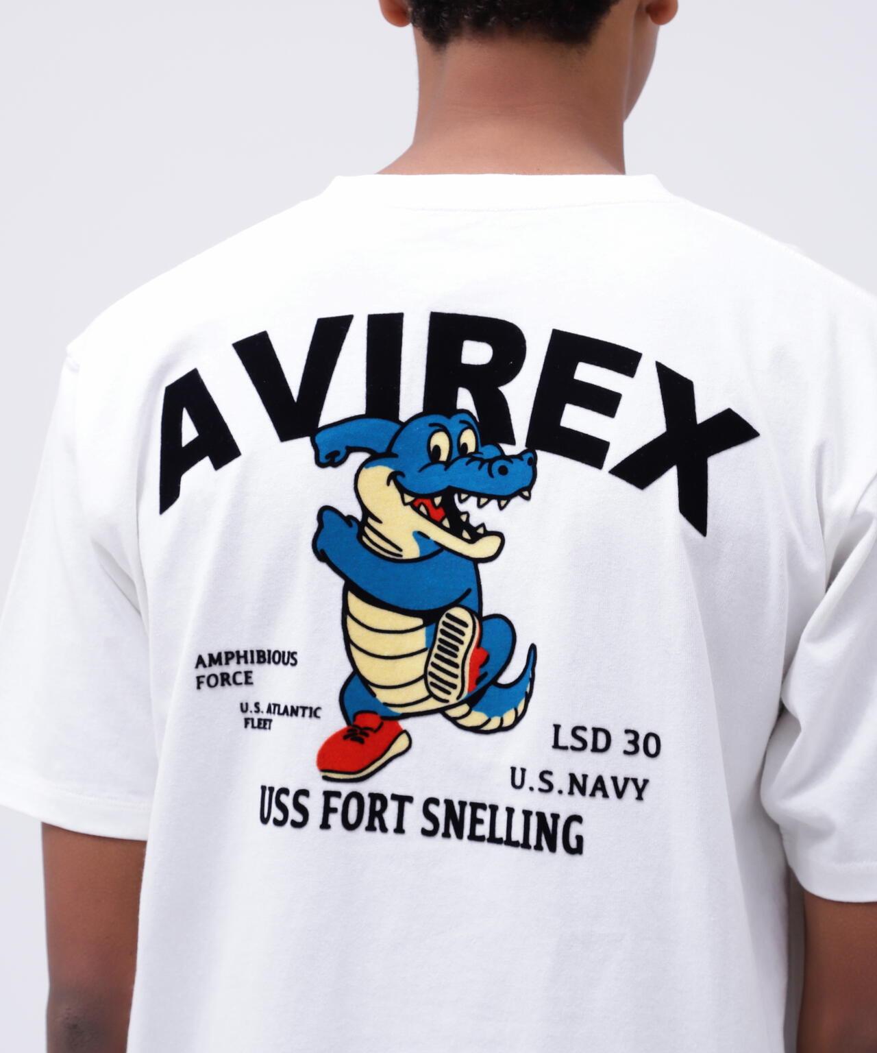 USS FORT SNELLING T-SHIRT 短袖T恤 《&DEPOT限定》