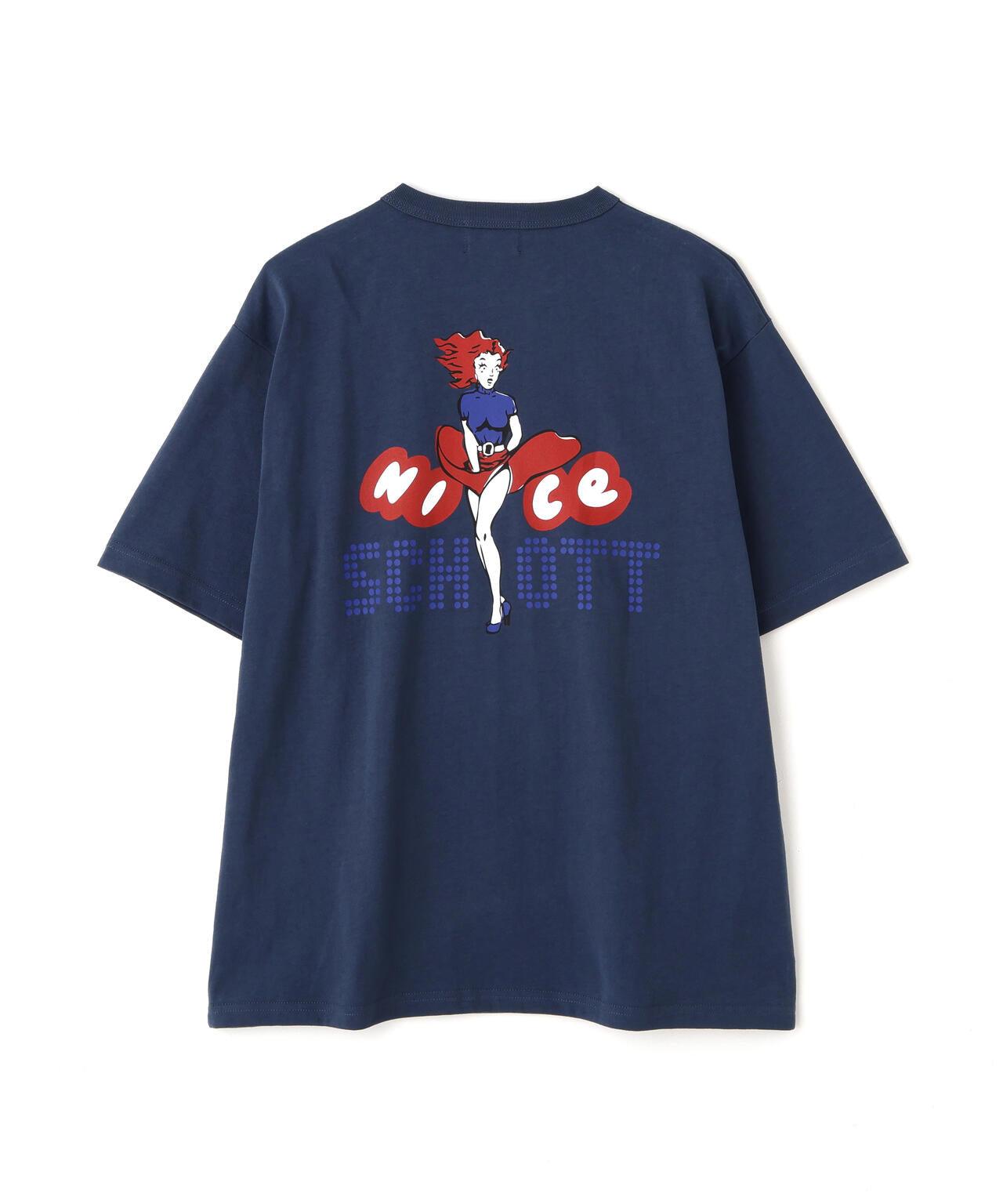 NICE Schott T-SHIRT 好球字樣T恤