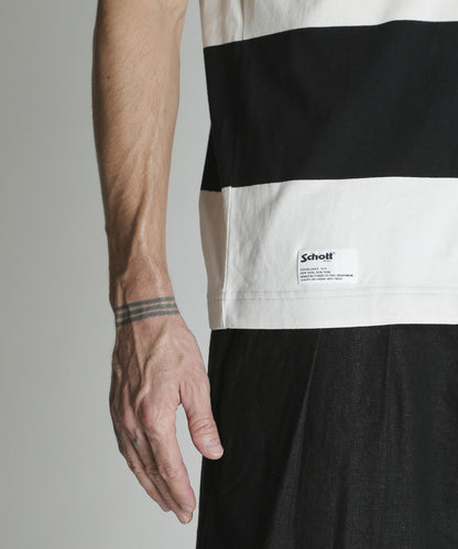 WIDE BORDER T-SHIRT 寬條紋 T恤