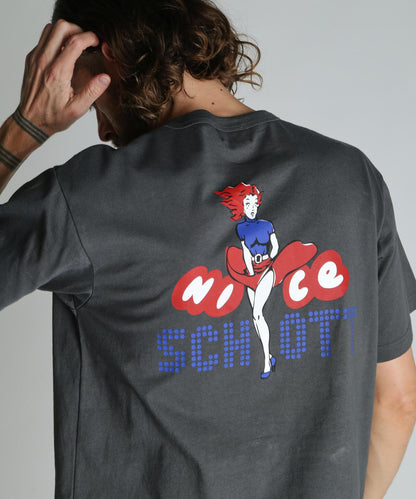 NICE Schott T-SHIRT 好球字樣T恤