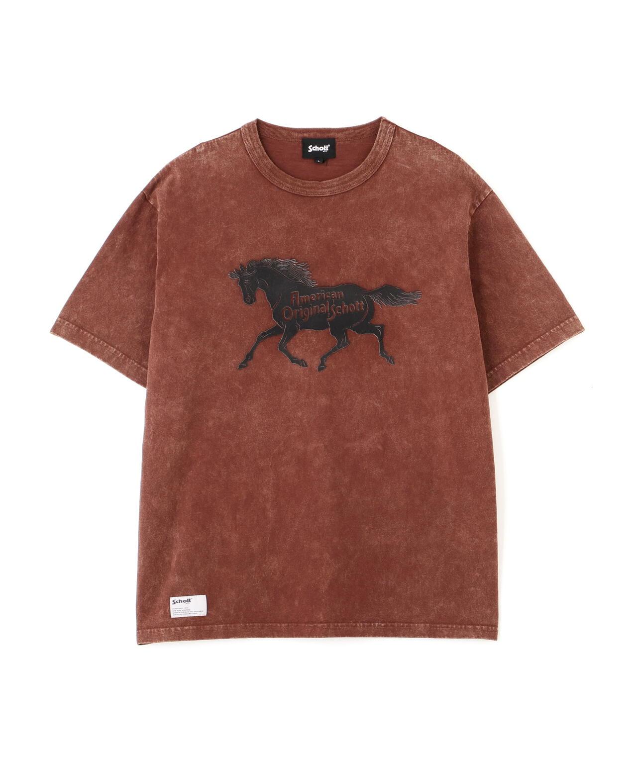 AMERICAN ORIGINAL HORSE T-SHIRT 馬圖案短袖T恤