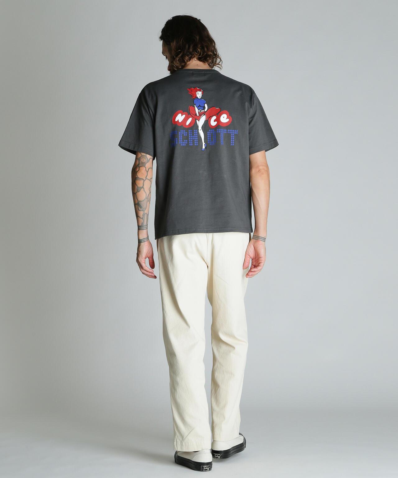 NICE Schott T-SHIRT 好球字樣T恤