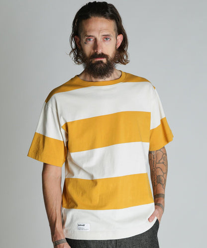 WIDE BORDER T-SHIRT 寬條紋 T恤