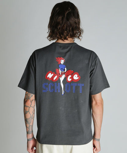 NICE Schott T-SHIRT 好球字樣T恤