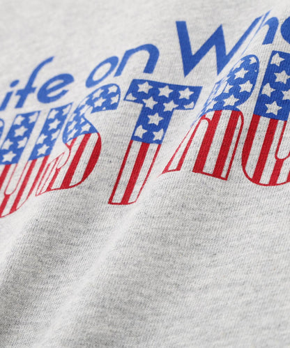 TRUST RUST RINGER T-SHIRT 撞色領T恤