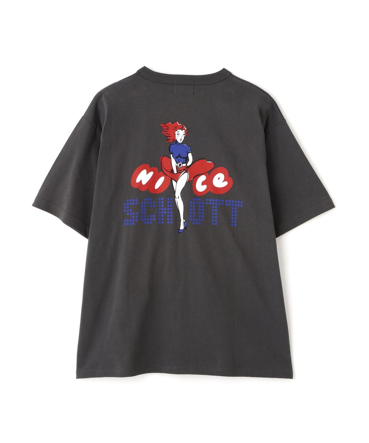 NICE Schott T-SHIRT 好球字樣T恤