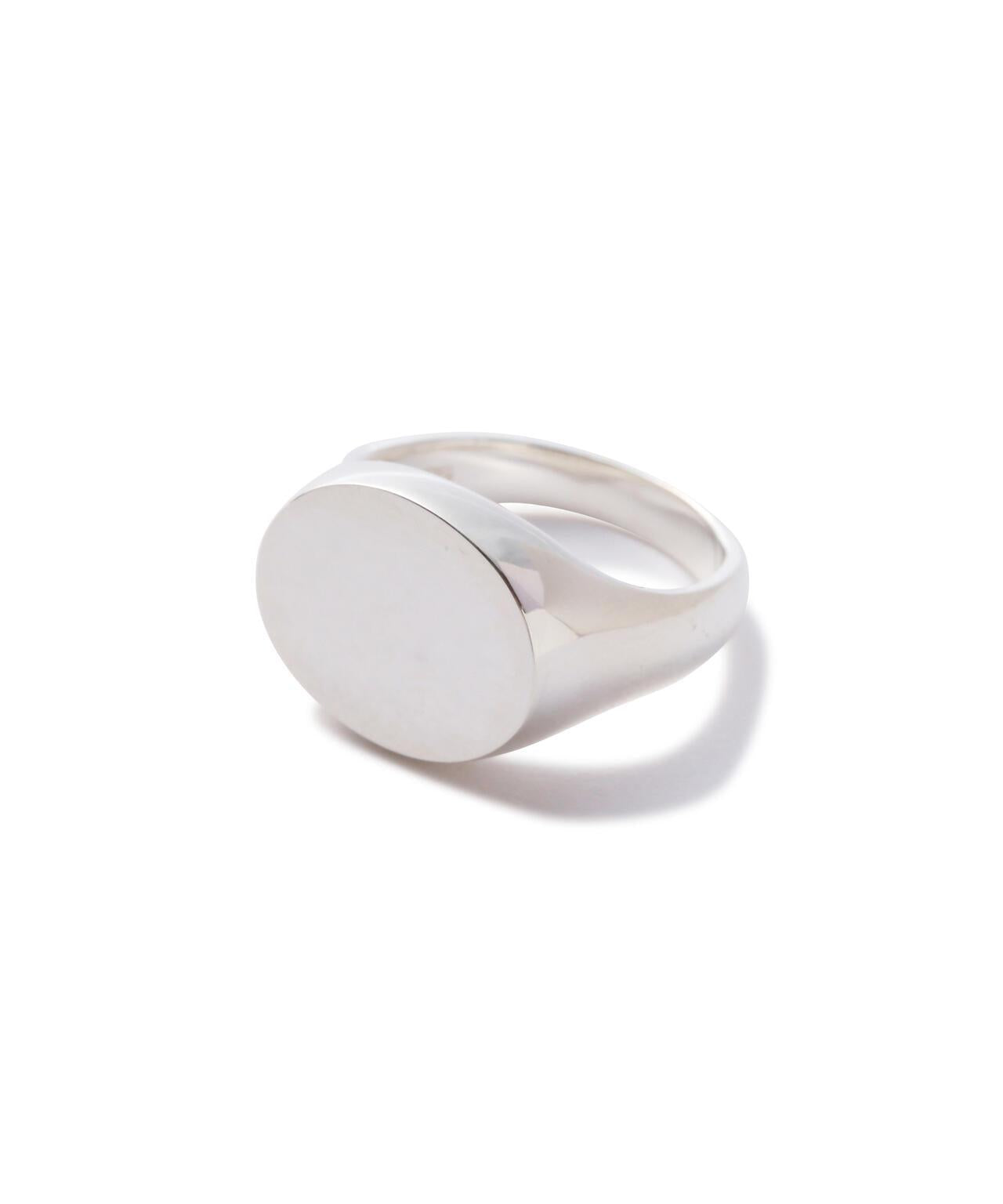 STERLING SILVER SIGNET RING 戒指