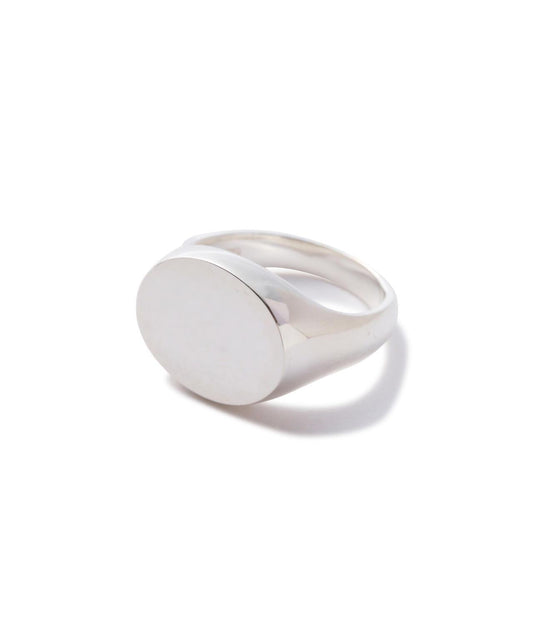 STERLING SILVER SIGNET RING 戒指
