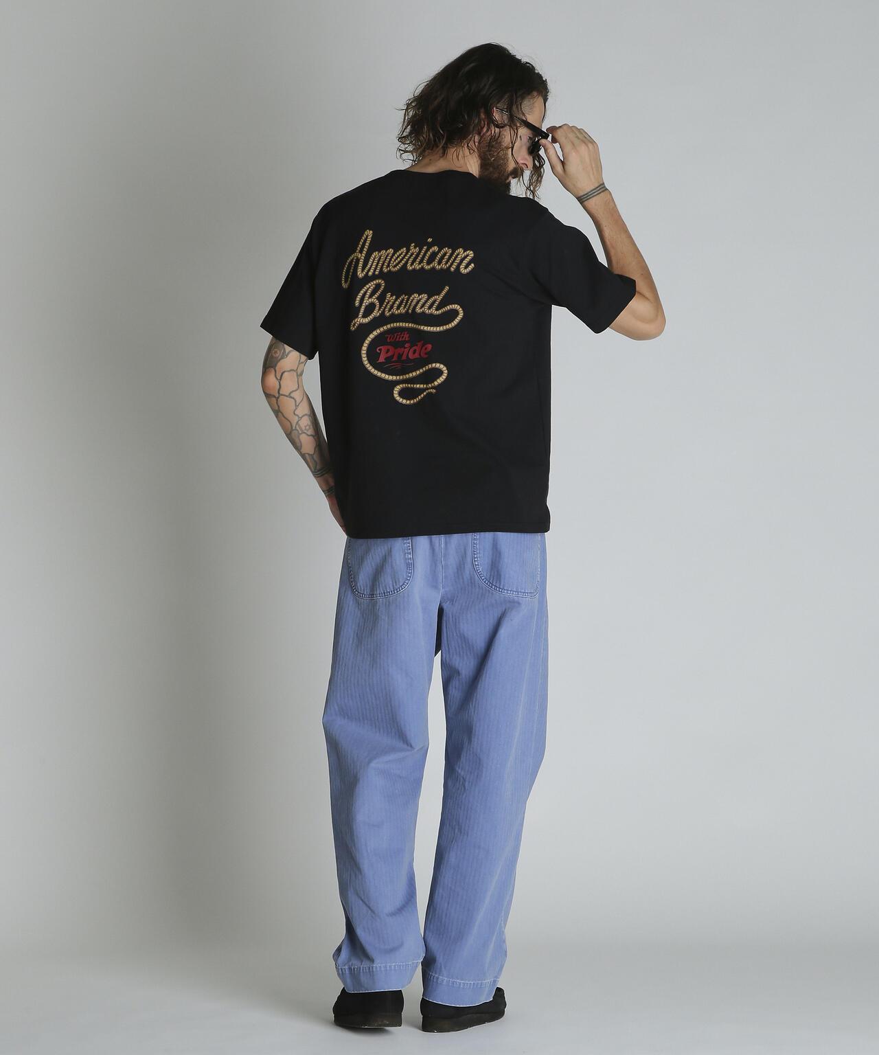 ROPE HENLEY T-SHIRT 繩紋亨利領T恤
