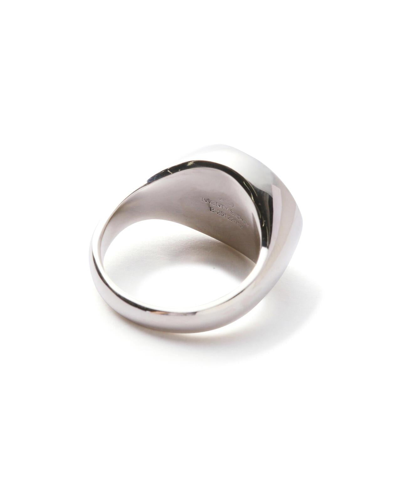 STERLING SILVER SIGNET RING 戒指