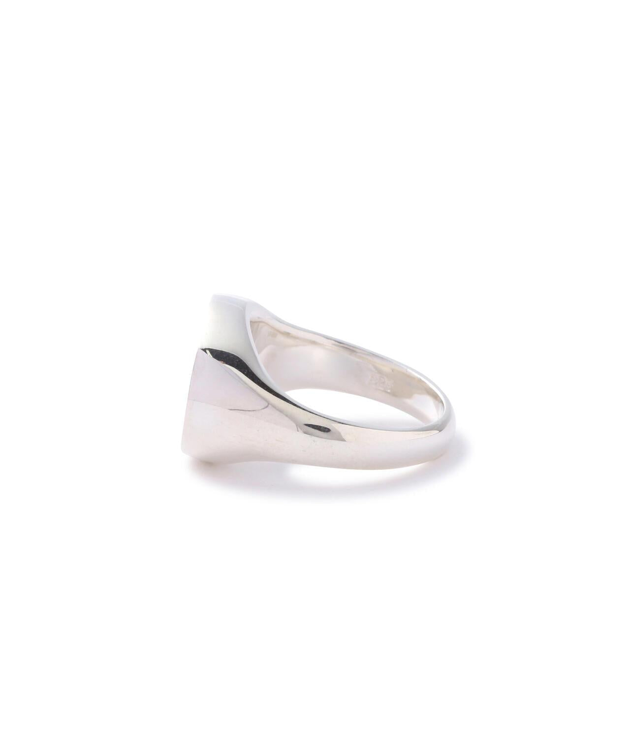 STERLING SILVER SIGNET RING 戒指