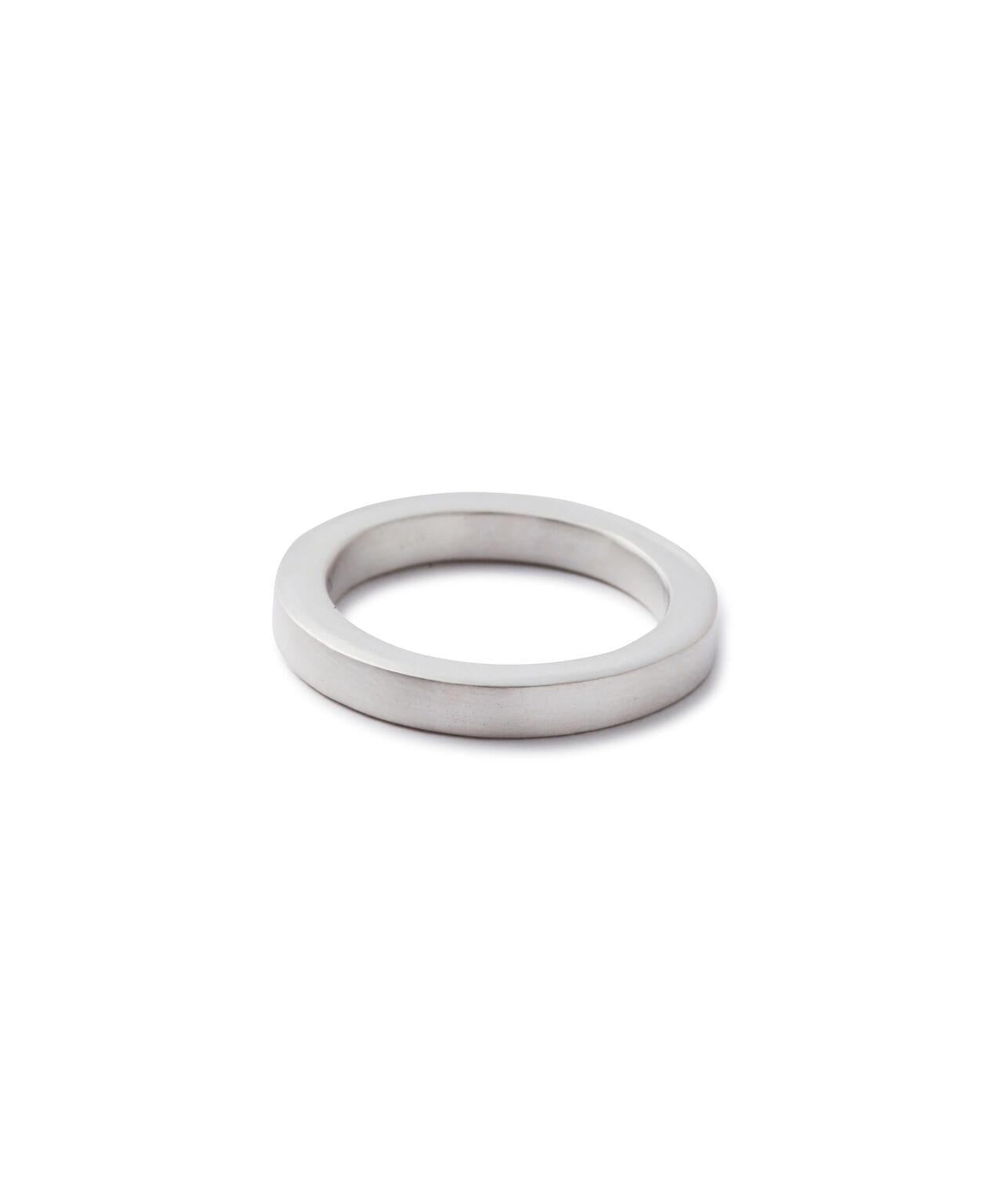 20/80 トゥエンティーエイティー STERLING SILVER 方形 3mm寬 戒指