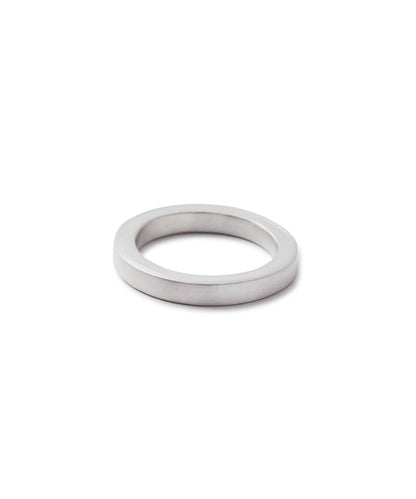 20/80 トゥエンティーエイティー STERLING SILVER 方形 3mm寬 戒指