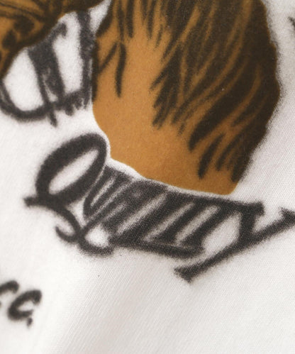 馬植絨圖案 T恤 HORSE FLOCKY T-SHIRT