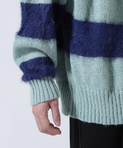 STAR BORDER KNIT 條紋針織上衣