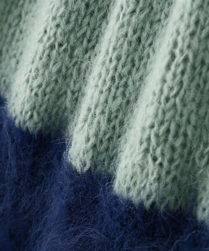 STAR BORDER KNIT 條紋針織上衣