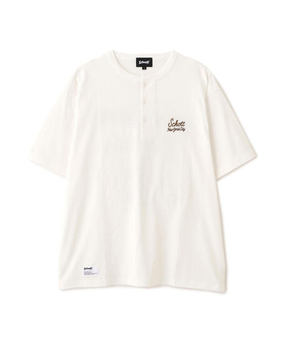 ROPE HENLEY T-SHIRT 繩紋亨利領T恤